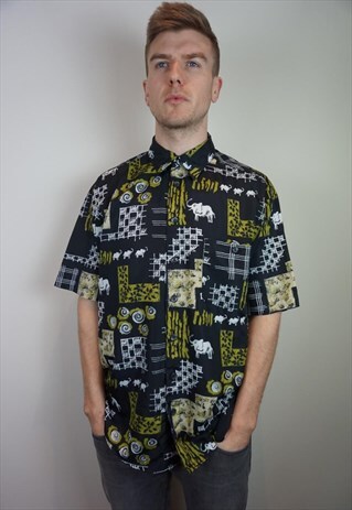 FUNKY PATTERNED SHIRT