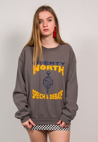 90'S LIBERTY NORTH USA COLLEGE SWEATSHIRT