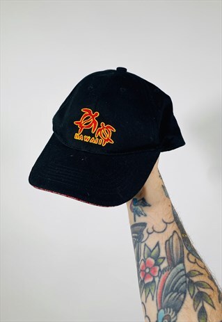 VINTAGE HAWAII EMBROIDERED HAT CAP