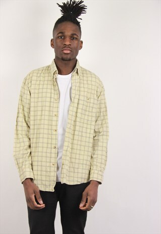 VINTAGE CORD CHECK SHIRT