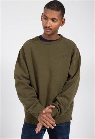 VINTAGE RETRO 90'S NIKE EMBROIDERED SWEATSHIRT / S4280