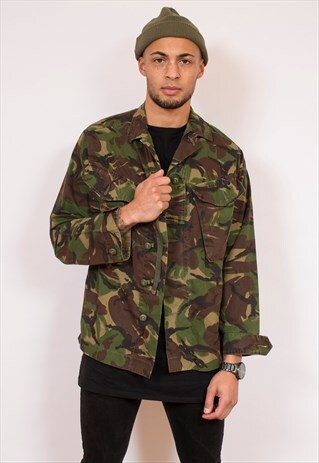BRITISH ARMY LIGHTWEIGHT CAMOUFLAGE JACKET M