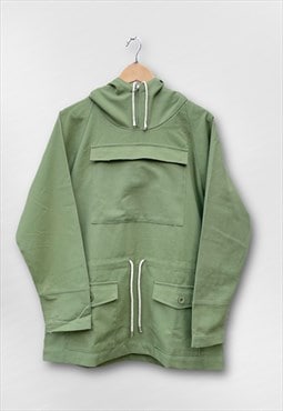 1960s Style Mod Cadet Smock OG Cotton Canvas Army Green