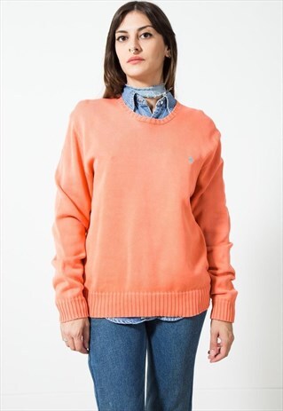 ON SALE VINTAGE 80S POLO RALPH LAUREN KNITWEAR JUMPER / S295