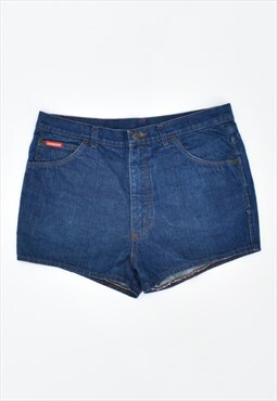 Vintage Carrera Denim Shorts Navy Blue