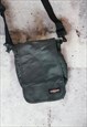 MENS Y2K EASTPAK CHARCOAL GREY SHOULDER BAG