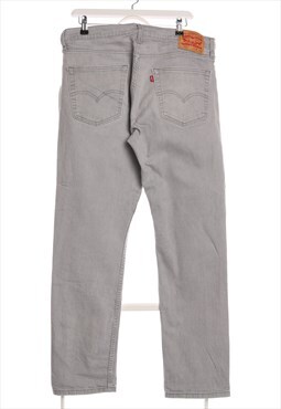Vintage Levi's 90's 511 Straight Leg Jeans 36 x 32 Grey