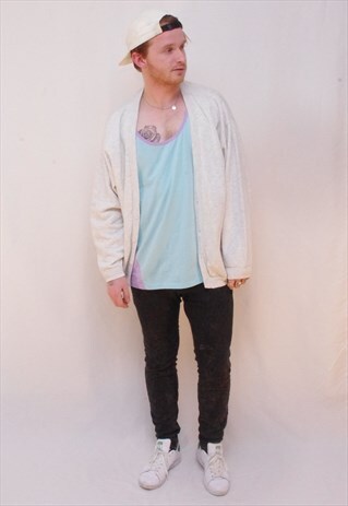 LIGHT GREY CARDIGAN