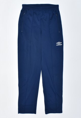 VINTAGE 90'S UMBRO TRACKSUIT TROUSERS BLUE