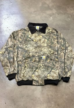 Vintage Upcycled Reworked Carhartt Camouflage Jacket