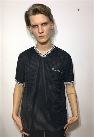 VINTAGE 90' OLDSCHOOL UNISEX VERSACE BLACK TSHIRT