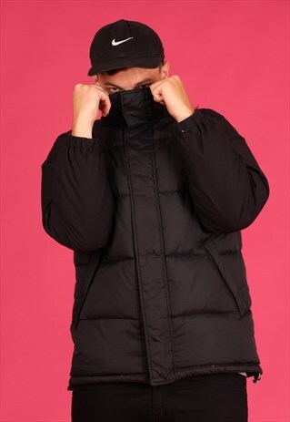 TIMBERLAND BLACK PUFFER COAT
