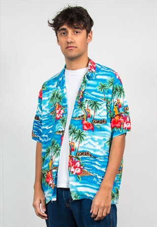 HAWAIIAN SHIRT 90'S SHORT SLEEVE