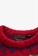 VINTAGE MEN'S CHAPS RALPH LAUREN FAIR ISLE WOOL JUMPER