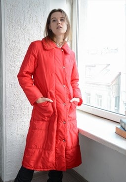 Vintage Red Puffer REIMA Coat