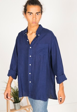 VINTAGE 80S POLO RALPH LAUREN SHIRT / R030