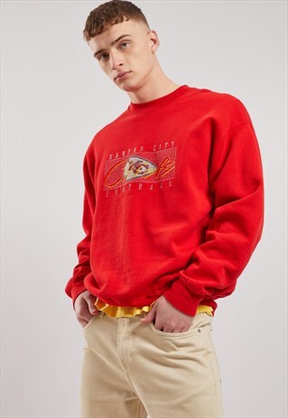 VINTAGE KANSAS CITY FOOTBALL SWEATSHIRT