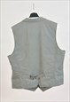 VINTAGE 00S VEST IN GREY