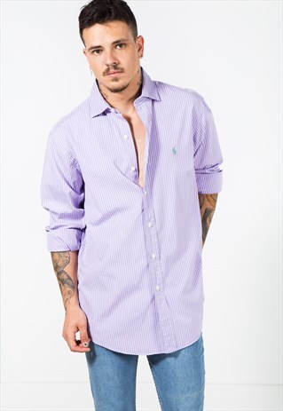 VINTAGE 80S POLO RALPH LAUREN SHIRT/ S4534