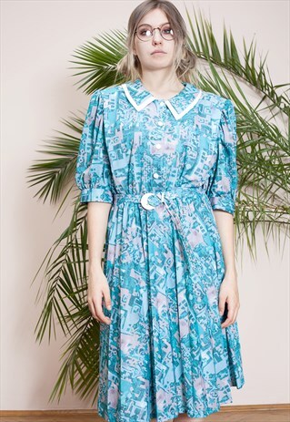BEAUTIFUL 3/4 SLEEVED DRESS