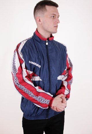 90S VINTAGE UMBRO SHELL JACKET AA9130