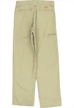 Vintage 90's Dickies Trousers Chino Baggy Beige