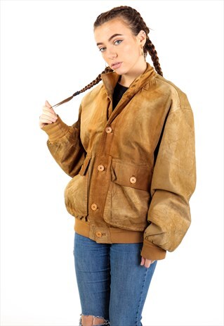 VINTAGE SUEDE JACKET J2769