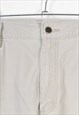 VINTAGE CARHARTT CARPENTER JEAN PANTS CREAM W36 L30