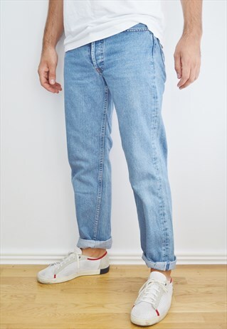 90'S LEVI'S 501 STONEWASHED JEANS MADE IN USA