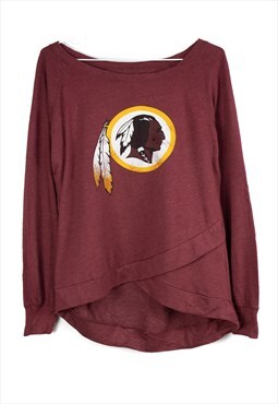 Vintage NFL Redskins Tee Shirt in Burgundy M