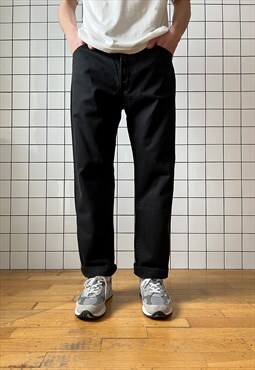 Vintage LEVIS Pants Trousers 90s Black 