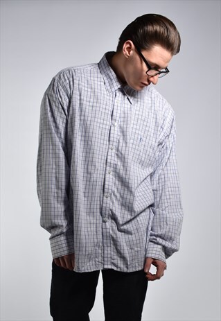 VINTAGE YVES SAINT LAURENT YSL CHECK SHIRT