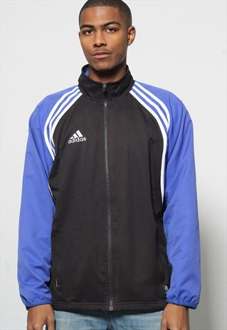 VINTAGE ADIDAS TRACK JACKET BLACK
