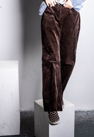 VINTAGE JEANS IN BROWN CORDUROY