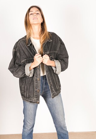 VINTAGE 80S LEVI'S DENIM TRUCKER / C802