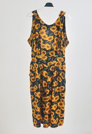 VINTAGE 90S DRESS IN FLOWER PRINT