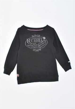 VINTAGE 90'S REPLAY SWEATSHIRT JUMPER BLACK