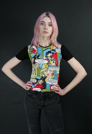 COMIC BOOK TEE