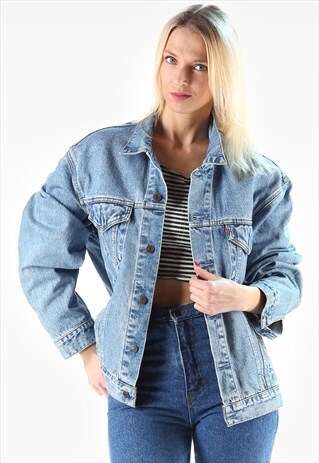 LEVIS JEAN DENIM JACKET OVERSIZED