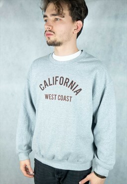 Vintage California West Coast Crewneck Sweatshirt USA