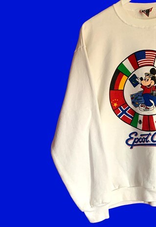 VINTAGE DISNEY EPCOT MICKEY MOUSE SWEATSHIRT