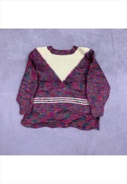 Vintage Knitted Jumper Women's S