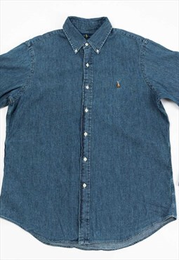 Vintage Ralph Lauren Denim Button Down Shirt