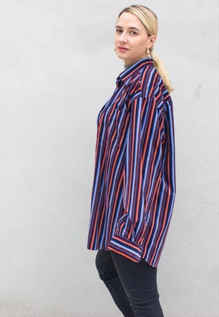 90'S STRIPED CORDUROY SHIRT / JACKET