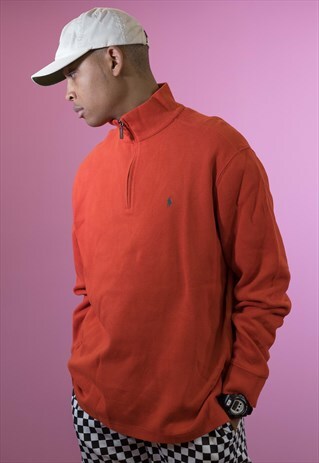 VINTAGE RALPH LAUREN 1/4 ZIP JUMPER