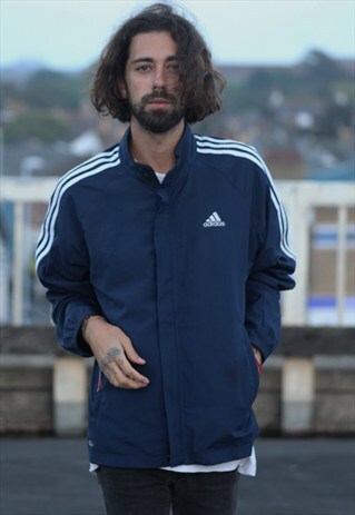 RETRO // ADIDAS // ZIP-UP JACKET