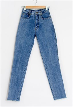 Vintage 90s high waisted jeans in blue