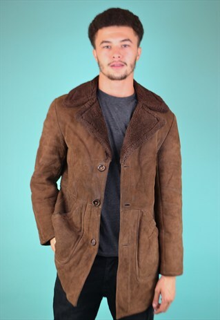 VINTAGE 90'S SHEARLING JACKET