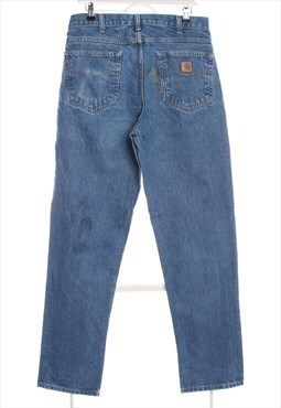 Vintage 90's Carhartt Jeans Denim Straight Leg Blue Men's 33