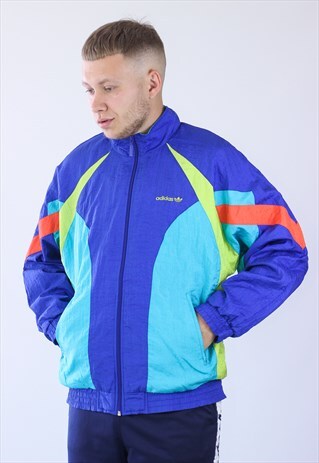 90S VINTAGE MENS ADIDAS TRACK SUIT JACKET